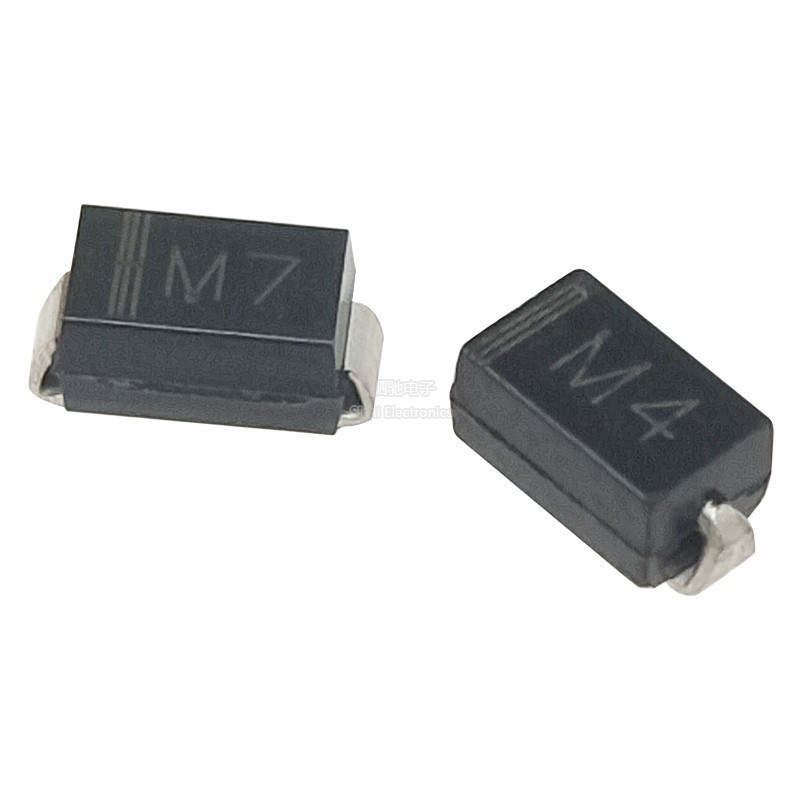 M7/M1/M2/M4 SMA整流二极管1A 贴片1N4001/1N4002/1N4004/1N4007
