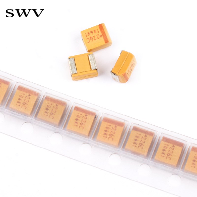 3528贴片钽电容B型10/22/33/47uf 16/25/35V 106/107/226/336/476