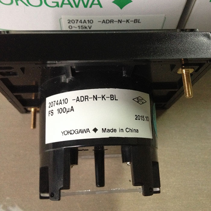 YOKOGAWA  2074A10 FS 100uA 日本横河电流表 电压表 微安表 包邮