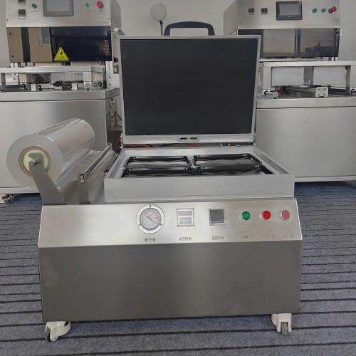 680型号真空贴体包装机牛排三文鱼鹅肝熟食海鲜串覆膜机多功能