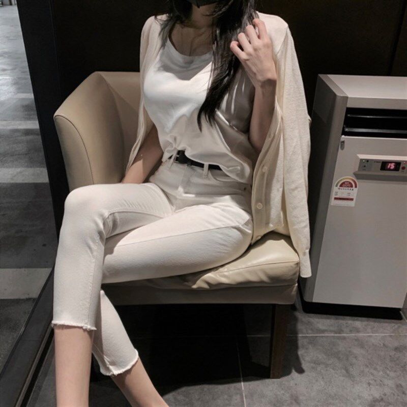 lovingu女生一套设计感背心短裙温柔成熟气质时尚套装