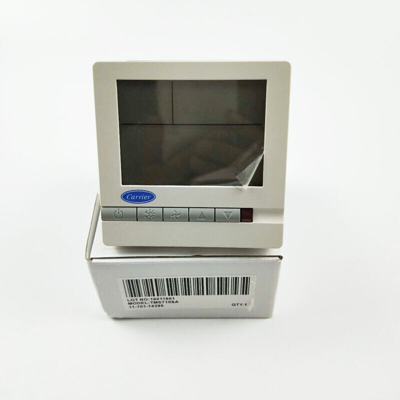 婵筠开利中央空调液晶温控器TMS710SA风机盘管三速开关控制面板TM