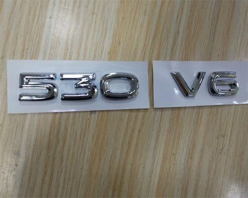 途昂X辉昂中网V6标志 前杠V6车贴标上汽大众 480 530V6 字标后标