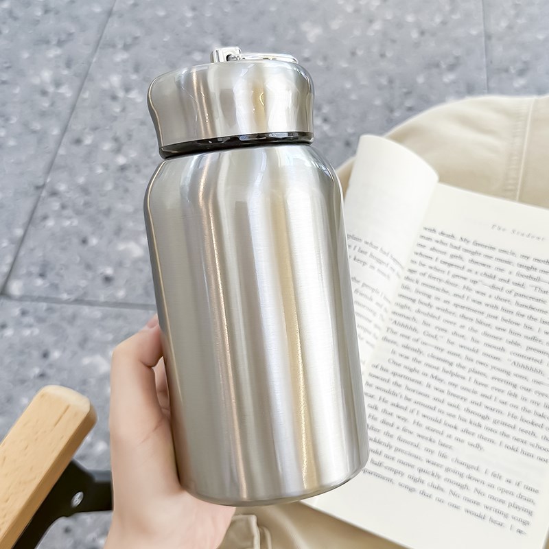 大容量保温杯高颜值商务304不锈钢真空杯男女户外便携带过滤水壶