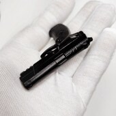 国产92G式 九二改迷你枪模型锌合金钥匙扣链1 4件挂饰6cm男友汽车