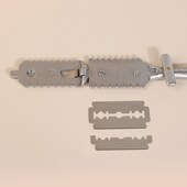 老式 削发刀成人修发刘海碎发削发神器手动理发打薄双面刀片削发器