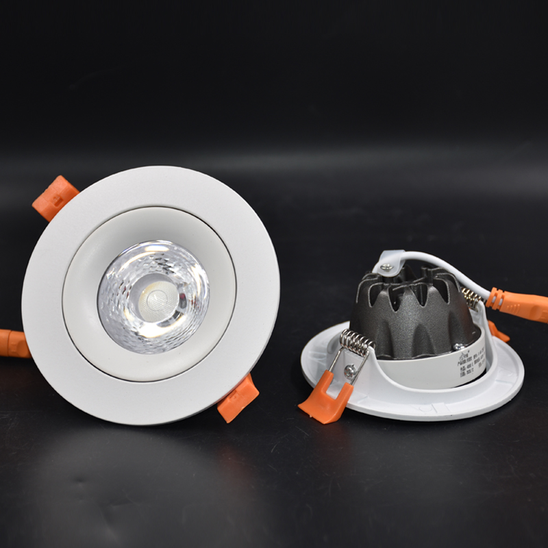 卡焰led射灯cob天花灯嵌入式孔灯牛眼灯5w15w20w服装店吊顶洞灯