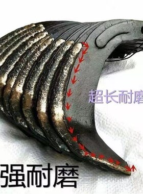 锰钢西安亚奥旋耕刀3.5刀柄4.5刀柄旋耕机刀片245型耐磨旋耕刀片