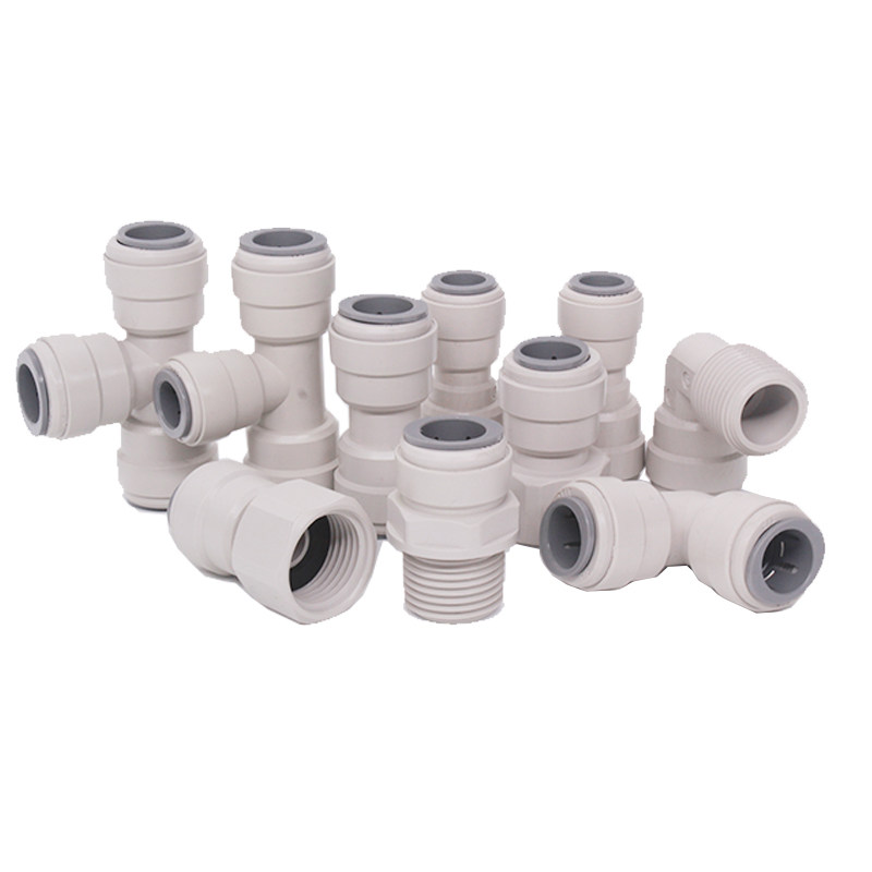 商用净水机过滤器四4分pe管1/2水管线软管快插接头转换头配件