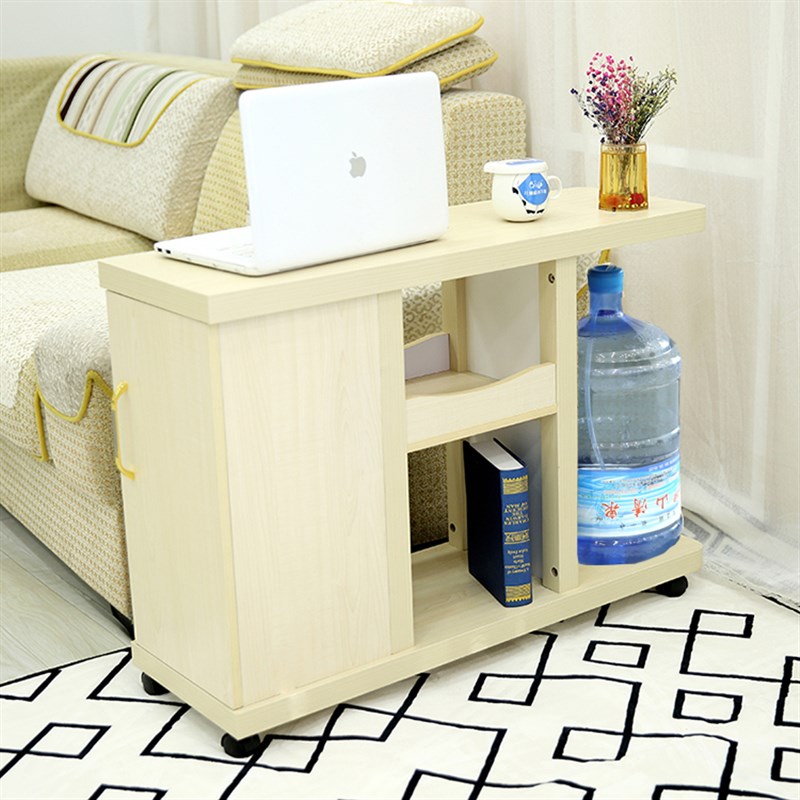沙发边几桌边柜可移动客厅创意角几简约小茶几柜可放水桶功夫茶桌