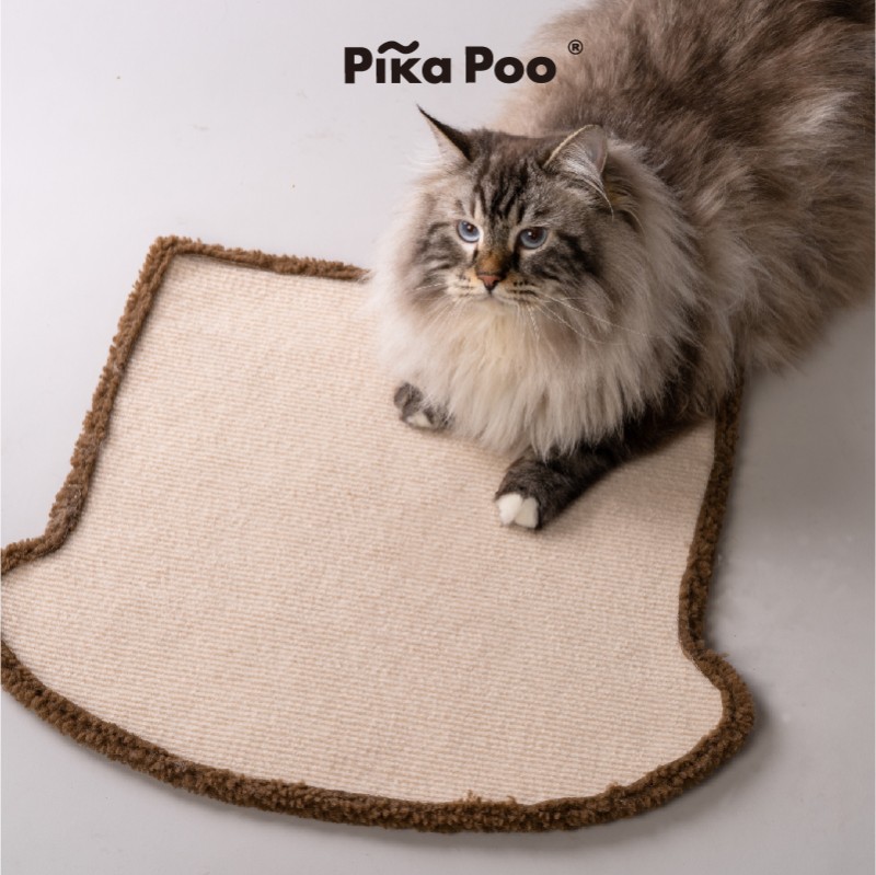 QZee Pika poo匹卡噗猫抓板磨爪板猫抓垫猫磨爪玩具猫咪玩具
