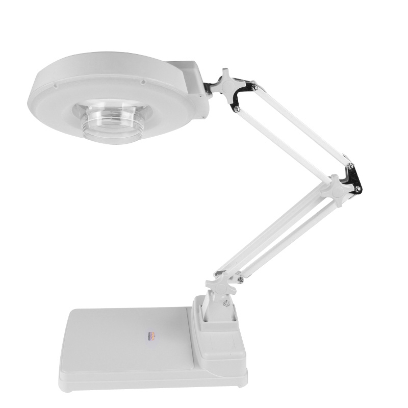 台式放大镜20倍高清电子厂产品检验台灯焊接工作台家电维修表专用
