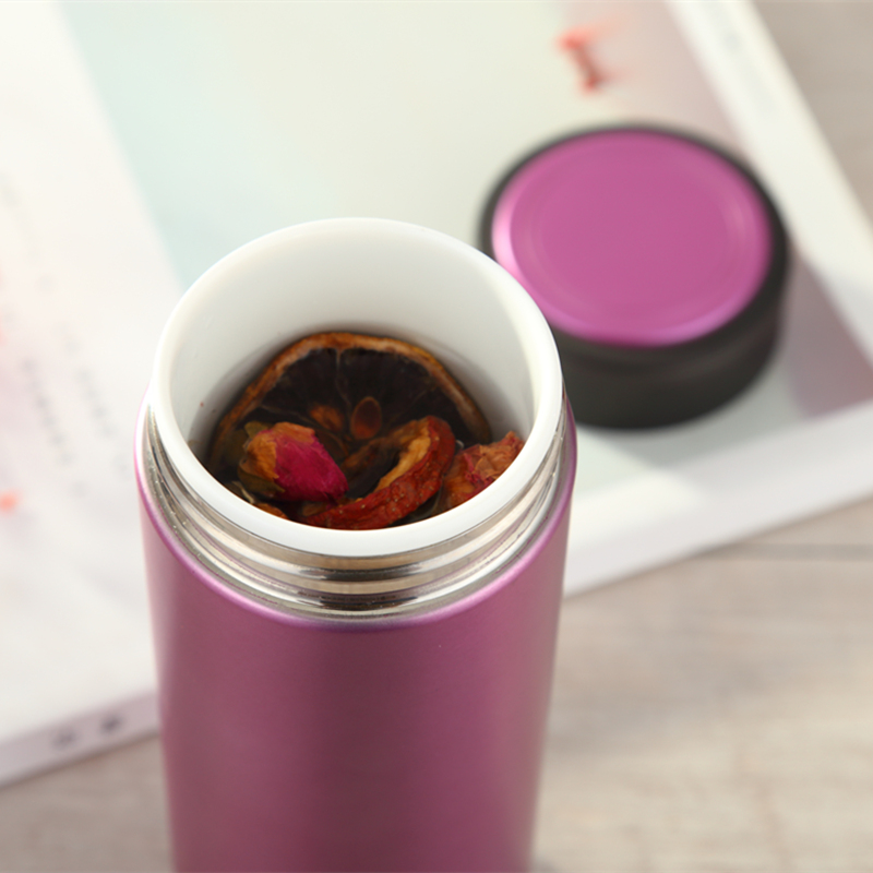 陶瓷保温杯骨瓷内胆保温杯男女士商务办公泡茶时尚健康便携水杯子