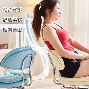 设计师矮凳超静音万向轮小凳子家用滑轮旋转客厅小凳子高级感