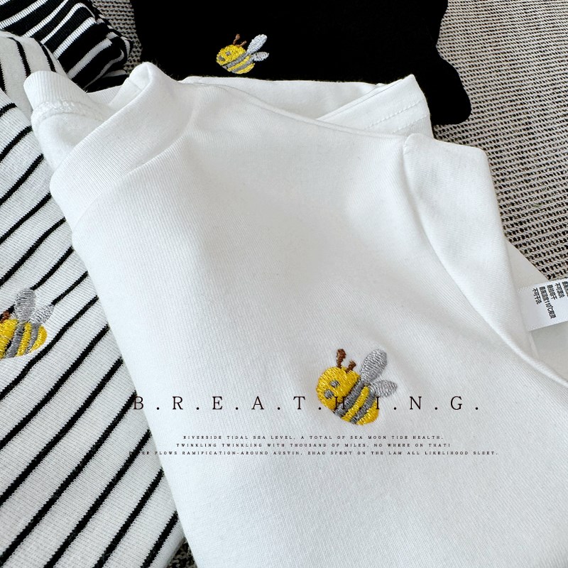 韩新款儿童秋冬长袖圆领上衣 宝宝舒适弹力加厚打底衫男女童T恤潮