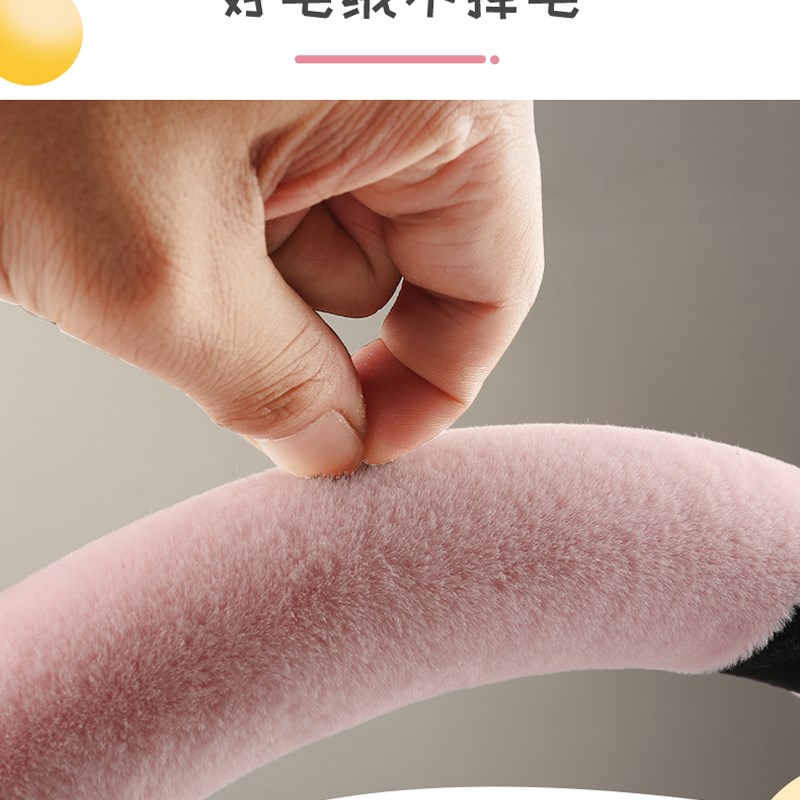 宝马毛绒方向盘套冬季新3系5系1系7系X1X2X3X4X5X6GT汽车把套女用