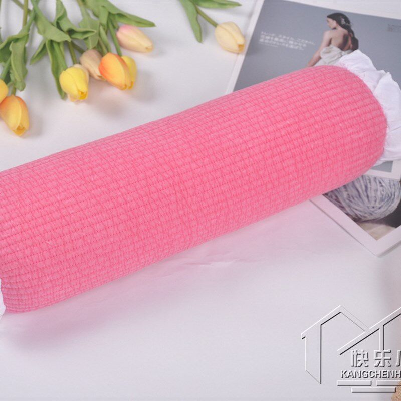 韩国成人水洗棉圆柱荞麦颈椎枕助睡眠修复护颈枕头保健