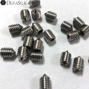 耐用浴室玻璃门拉手大门把手固定螺丝内六角顶丝拉手脚座螺丝卧室