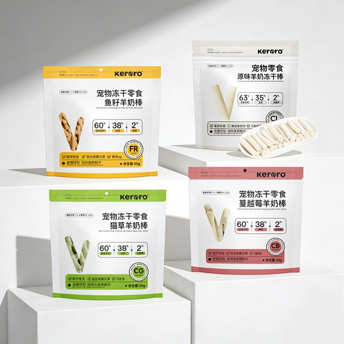 可噜噜 冻干羊奶棒50g猫零食奶成长棒棒磨牙棒猫狗通用