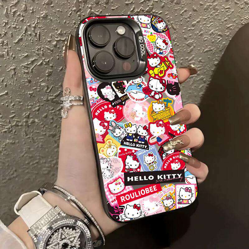 HelloKitty猫手机壳6适用于7苹果17promaxiPhone16可爱iphone13苹果15promax少女14plus卡通12mini硬壳8plus