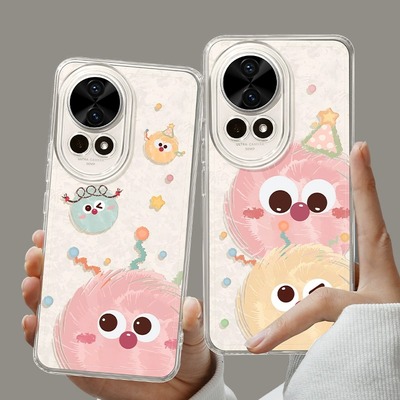 彩球适用华为nova13手机壳pura70pro透明11硅胶10保护套9镜头8全包Pro防摔7se女6新款ultra创意超薄外壳卡通