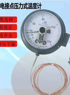 红旗WTZ28h8电接点压力式温度计变压器上下限型轴瓦油温控高温报