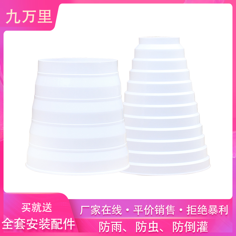 抽油烟机变径圈排风管道转接口y油烟管排烟管转换接头止回阀变径