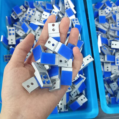 MHZ2手指气缸平行夹爪治具夹头10A/16/20/25D支架加宽内撑支架夹