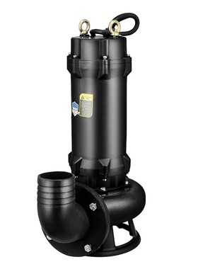 三滴水切割式污水泵220Vt380V家用潜水泵排污泵泥浆泵抽化粪池猪