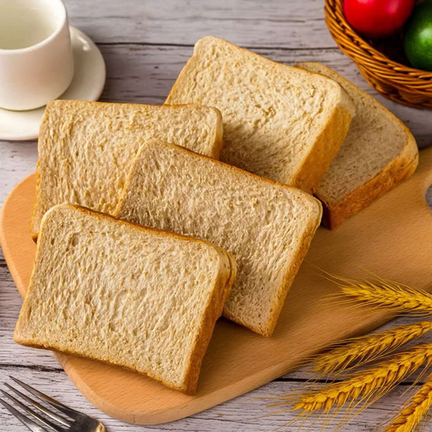 全麦厚切吐司面包手撕整箱代餐
