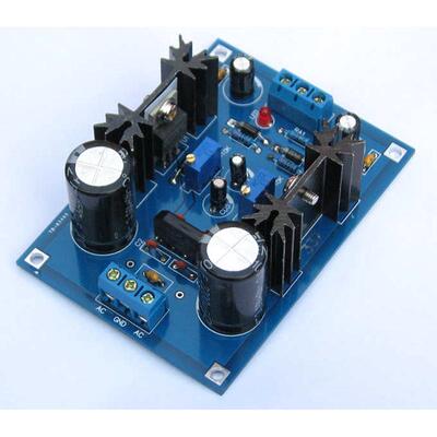 LM317t LM337t线性可调滤波稳压直流电源板 电子diy制作套件成品