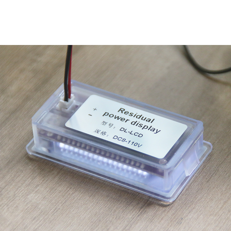 电动车电量表显示器汽车载蓄电池电瓶铅酸锂电池电量显示表电压表