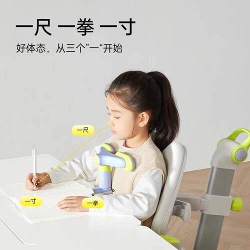 护童/TotGuard小海豚正姿器儿童坐姿矫正器小学生写作业防低头趴