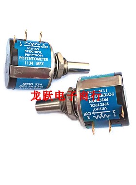 美国Vishay原装进口MOD534-1-1-1k2k5K10k20K100K多圈线绕电位器
