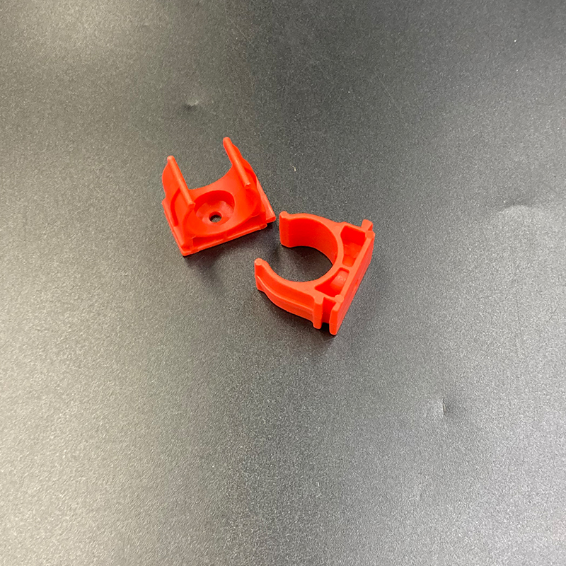 PVC线管卡扣瓦斯枪用16排卡20管卡U型扣式拼卡3分4分红色迫码管夹