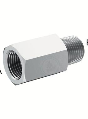 NPTFemale×UN/UNFMale微型耐中压300不锈钢内外丝直通