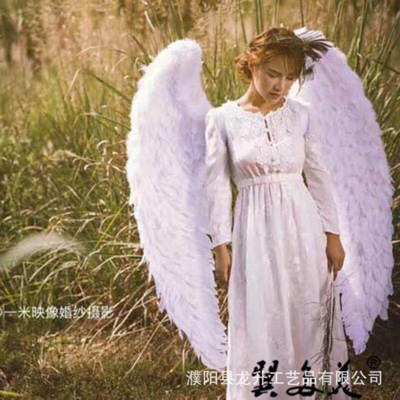 维密秀翅膀羽毛天使翅膀道具模特演出橱窗T台车展大号成人婚庆影