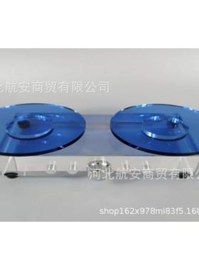 现代简约创意水晶留声机样板房售楼处桌面玄关电视柜水晶装饰品