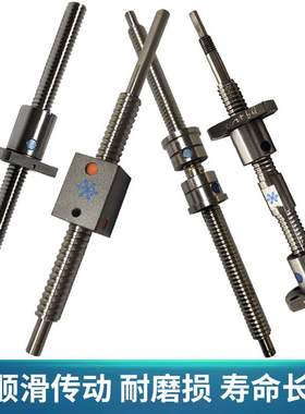 研磨滚珠丝杆SFK1001 1002.5 1201 1201.5 1602.5 1603丝杠套装