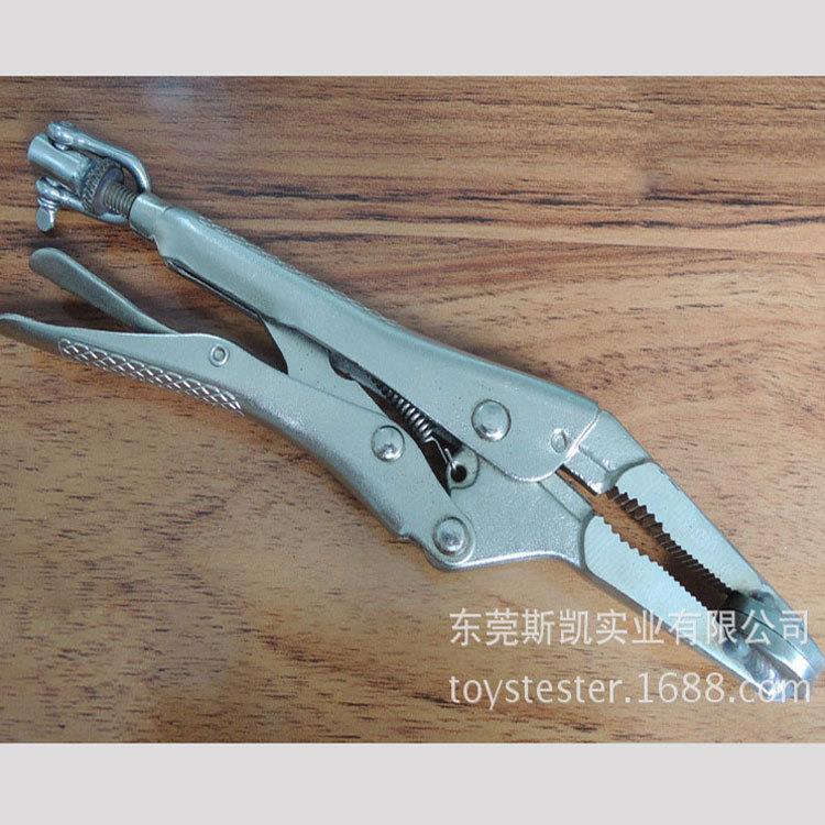 布缝拉力夹具/布缝钳/缝口拉力钳/拼缝钳/缝线拉力测试用夹具