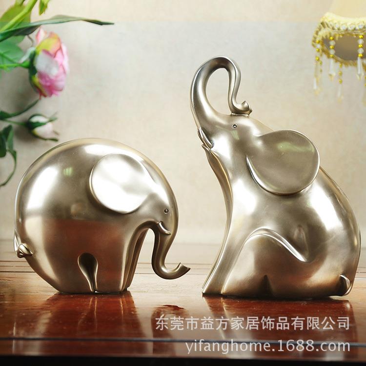 欧式动物福禄对象树脂工艺品金钱大仿铜办公室客厅卧室摆件工厂