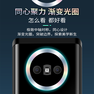 玻璃门锁人脸识别刷脸智能锁办公室指纹密码锁无框单双门免打孔