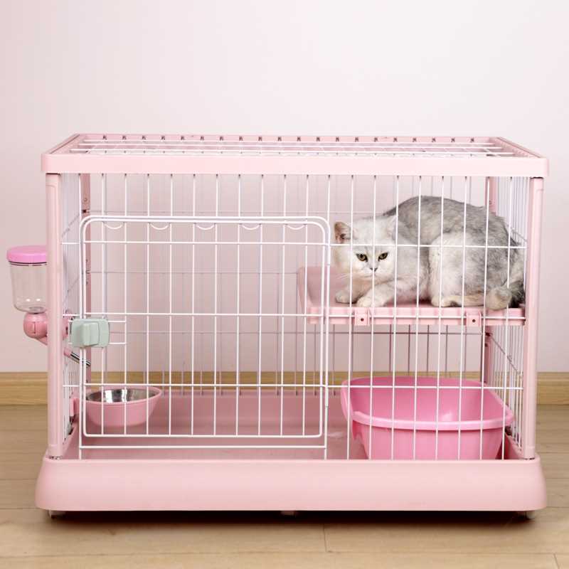 创逸猫笼子猫别墅猫屋家用室内猫舍超大空间猫城堡好清理大号兔笼