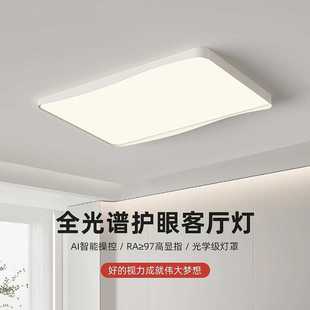 家用北欧极简智能灯具护眼 客厅吸顶灯现代简约灯具组合套餐新款