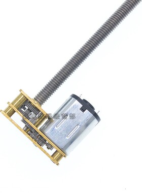 N20减速电机 螺纹轴订制 齿轮减速电机  1024GN20倒装型M4*55MM