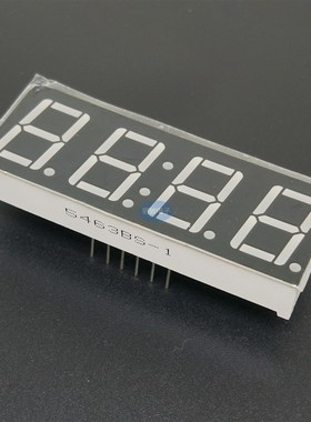0.56英寸数码管 四位 带时钟点共阳/共阴5643AS 5643BS 5463AH/BH