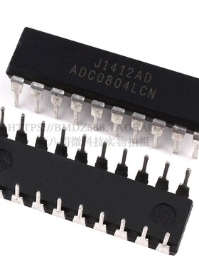 集成电路 ADC0804LCN ADC0804 DIP20 8位AD模数转换器 IC芯片
