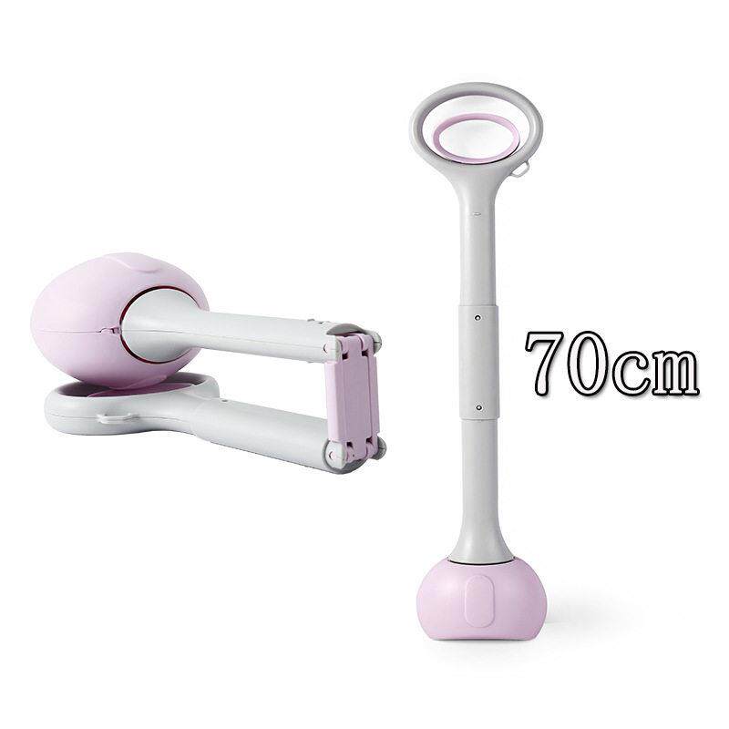 宠物拾便器70cm长柄可折叠狗狗铲屎夹狗屎清理捡拾遛狗捡屎清洁用