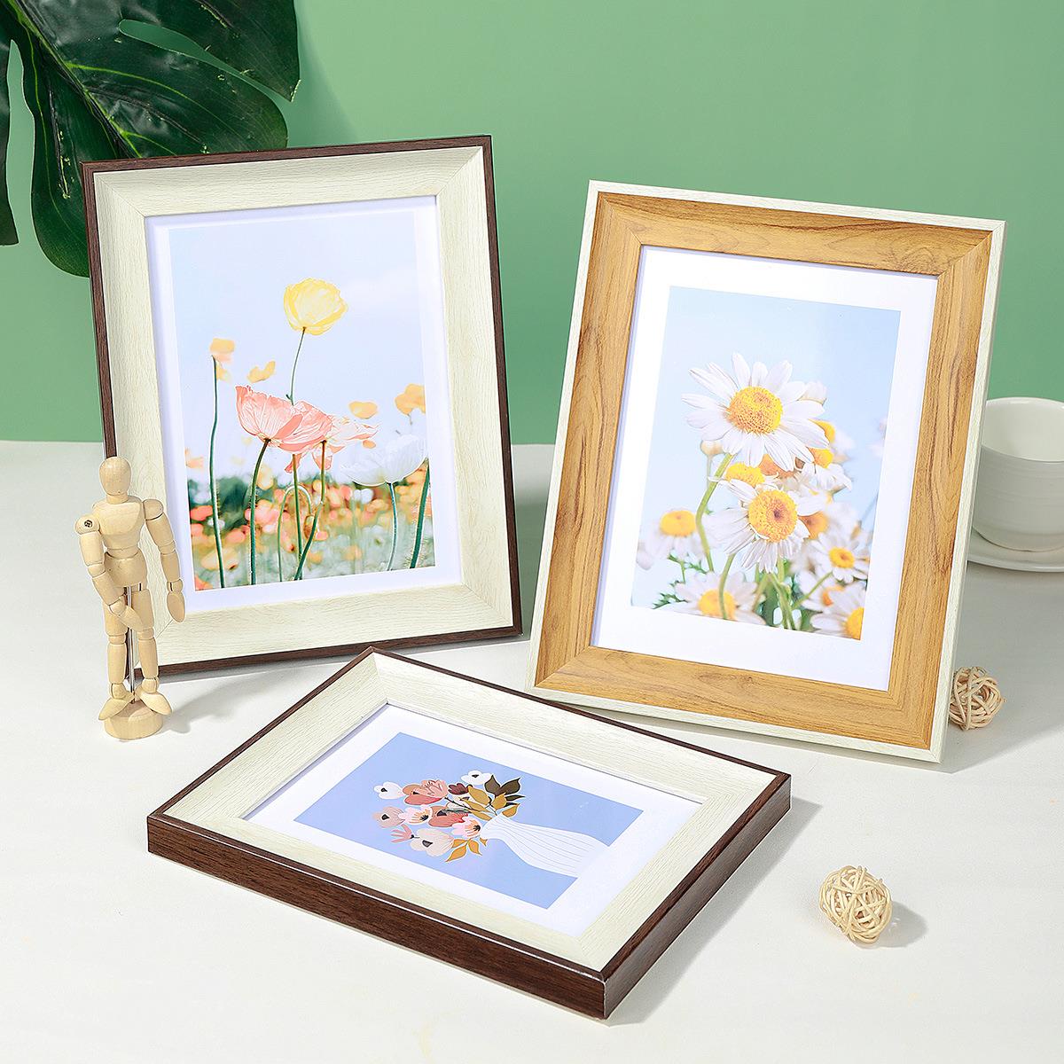 相框挂墙5寸6寸7寸8寸10寸12寸A4影楼婚纱照摆台A3画框照片墙