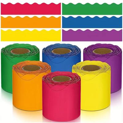 亚马逊纯色防水公报栏边框贴布告栏边框装饰贴教室黑板边框贴纸